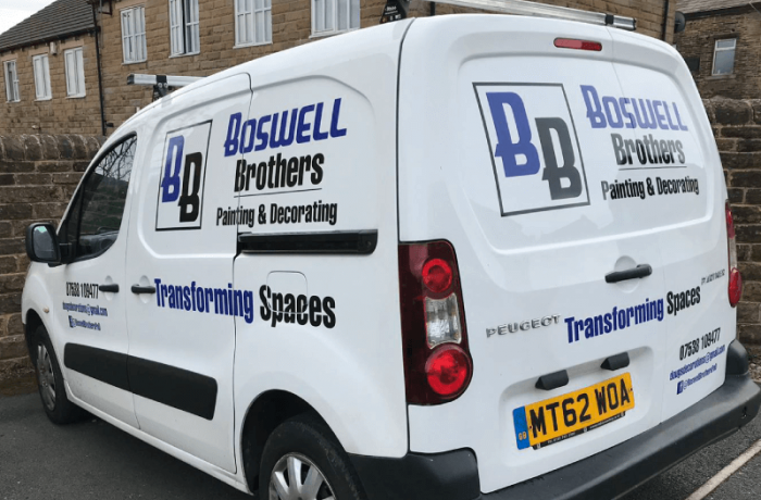 Trades Van Graphics